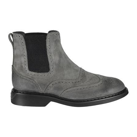Hogan Ankle Laarzen , Grijs , Heren , Maat: 44 EU Laarzen