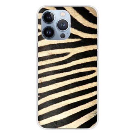 Siliconefodral - Kompatibel med Apple iPhone 13 Pro - zebra design