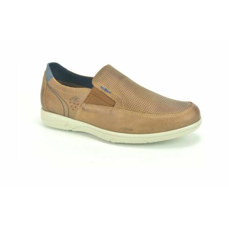 Fluchos, Vetl. A.+print DZ Bruin, Heren, Maat:43 EU