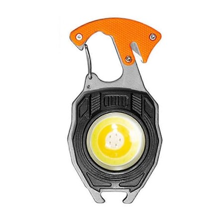 Mini LED Lommelykt Arbeidslys Lommelykt Utendørs Camping Lanterne Nød Skiftenøkkel Hammer Lampe