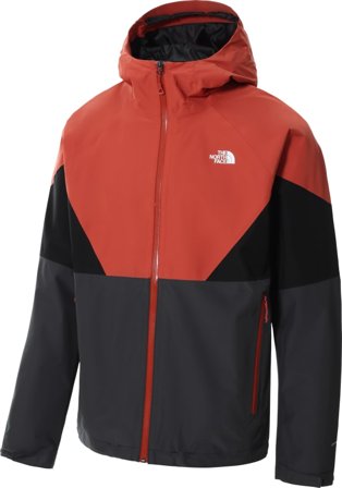The North Face Men's Lightning Jacket Men rain jackets Orange XXL