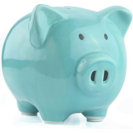 Klassisk söt sparbössa i keramik, mini och liten, är en perfekt unik gåva, barnrumsinredning