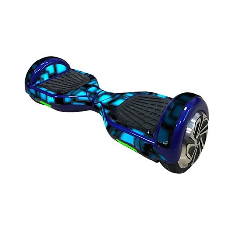 Itsestään tasapainottavien sähköpotkulautojen suojakalvo Hover Board -tarra Itsetasapainottava suojakalvo PVC-tarra - 6,5 tuumaa (sininen)