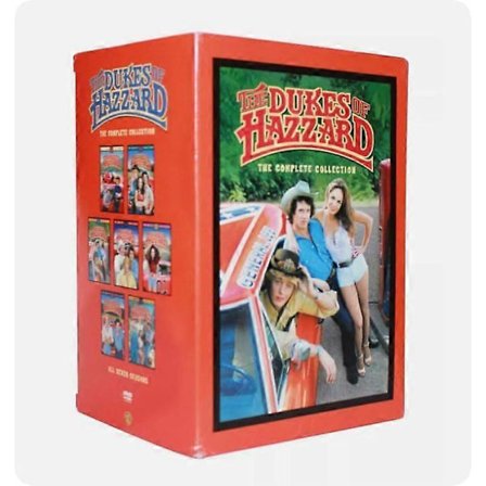 The Dukes of Hazzard Komplett Serie Sesong 1-7 (DVD 33-Disc Box Set) engelsk versjon