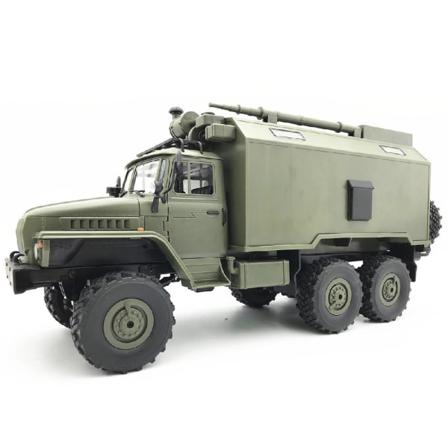 Metermall Wpl B36 Ural 1/16 2,4g 6wd Rc Militärbil För Bil
