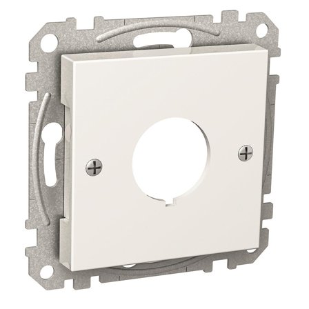 Schneider Electric Exxact Midtplate med metallstøtteramme, Strømbrytere & vegguttak