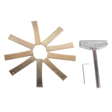 Fretboard Press Caul Inserts -työkalu soitintenrakentajille