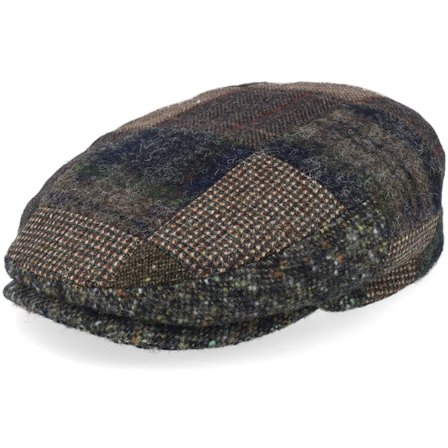 Lierys - "Redes " flatcap Boné - Kent Patchwork By Lierys Patchwork Flat Cap @ Hatstore