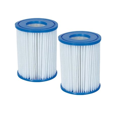 Set med 2 Bestway II 136x106mm filterpatroner, filterpatron