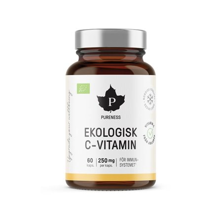 Pureness Ekologisk C-vitamin 60 kapslar