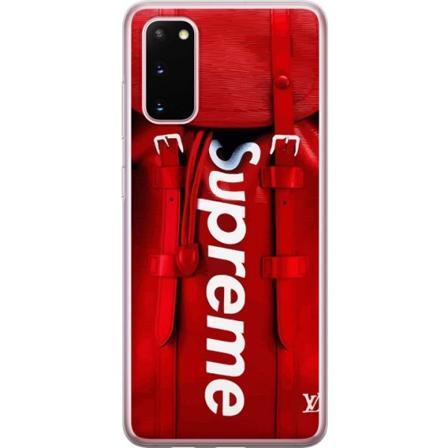 Samsung Galaxy S20 Läpinäkyvä kuori Backpack Supreme - LV