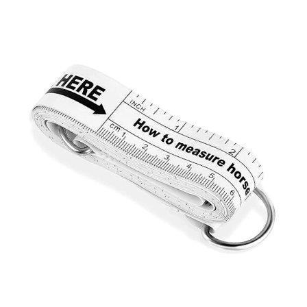 Häst Höjd Vikt Måttband Häst Måttband PVC Häst Mätsticka Boskap Kroppsmätning