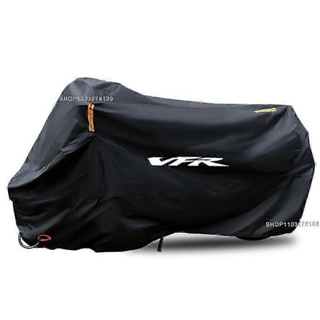 Motorsykkeldeksel Vanntett Utendørs Helårs Støvtett UV-beskyttende Regntrekk Kompatibel med Honda VFR750 VFR800 VFR 800 800X 750 1200F Edition A