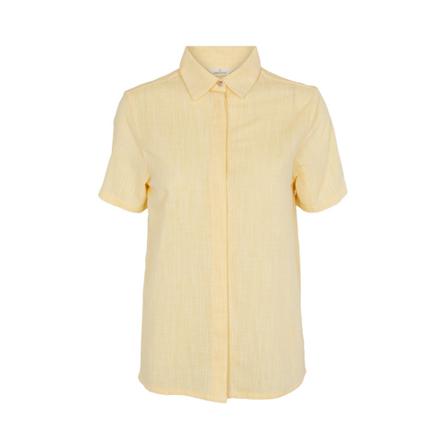 Basic Apparel Harriet Shirt Gots Gul, Dame Skjorter