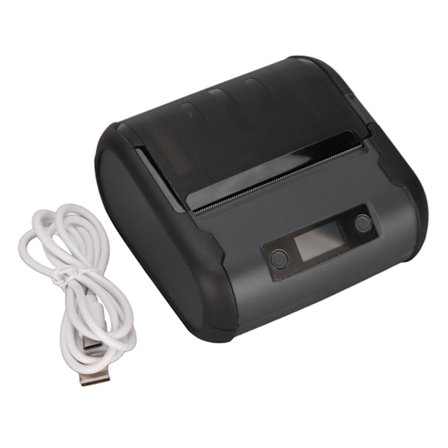 Bluetooth etikettskrivare 20‐72 mm bredd bläckfri termisk trådlös Bluetooth skrivbordsetikettskrivare för hemmakontorsbutik