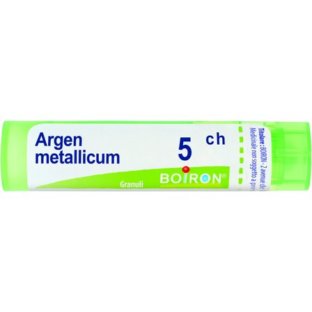 Boiron Argentum Metallicum 05Ch Tubo Granuli 4g