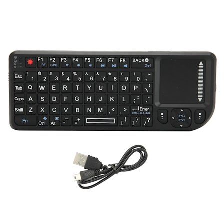 Trådløst minitastatur K808 Neutral funktionelt 2,4G touchpad flydende funktion