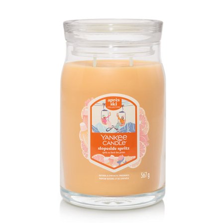Yankee Candle Signature Jar Candles Slopeside Spritz 567g - Candela Profumata