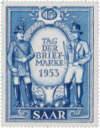 Saar 1953 - MICHEL 342 - Postfrisk