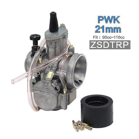 Alconstar - Koso Oko Keihi Pwk Moottoripyörän Kaasutin Tehosuihkulla 21 24 26 28 30 32 34mm 2t 4t Buggy Quad Go Kart Maastopyörälle