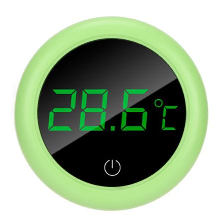 Aquariumstermometer Hög noggrannhet Energisparande LED-pekskärm Aquariumstermometer för sötvattensaltvatten