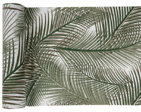 Duk / löpare djungelblad 300 cm - Djungel Kalas Dekoration - Kalaslagret.se
