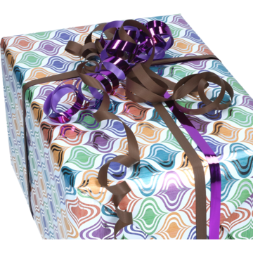 GAVEPAPIR LUNA METALL