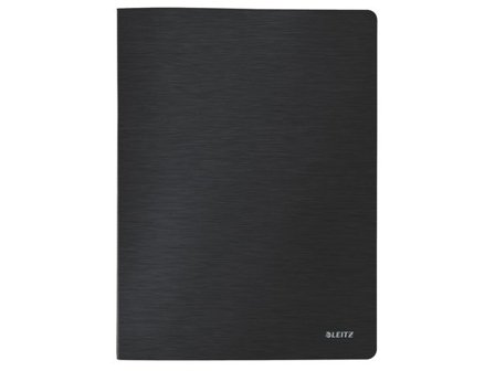 Leitz Demobok Style PP 20F sidensvart - Lyreco - Kontorsmaterial - Pärmar och register - Demopärmar och demoböcker