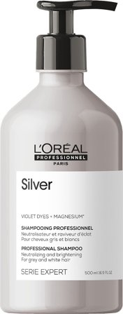 L'Oréal Professionnel Silver Shampoo 500 ml, Hår, Shampoo & Hårpleje, Shampoo