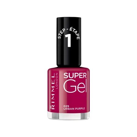 Rimmel Smalto Unghie Super Gel Colore 025 Urban Purple 12ml