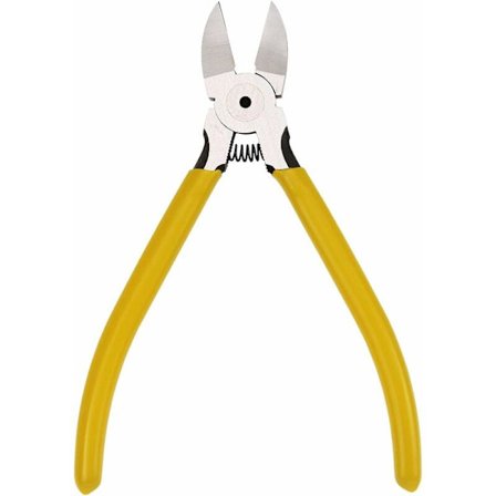 Diagonal skærende tang 6, professionelle trådskærere med skærekant i højstyrke chrom-vanadium legeret stål