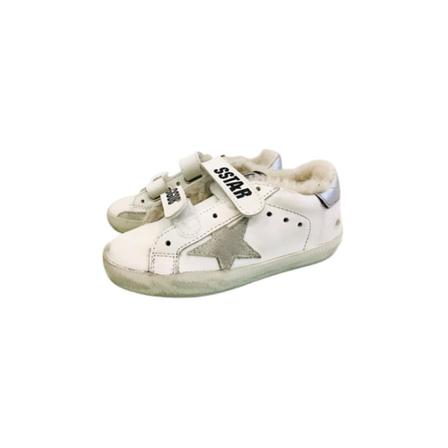 Golden Goose Shearling Sneakers Hvid, Dame, Størrelse: 36 EU