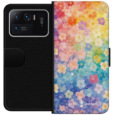 Yhteensopiva Lompakkokotelo Xiaomi Xiaomi Mi 11 Ultra Cactus and Friends – RainbowBloom