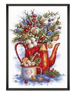 Broderikit Billede Julestemning - M.P Studia