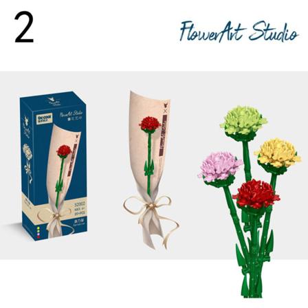 Byggstenar Flowers Simulering Blommor 2 2