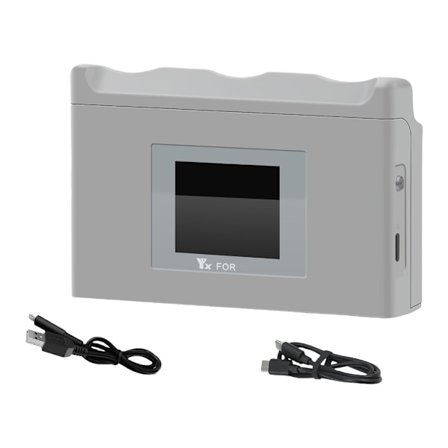 LCD-skjerm batterilader 3-veis ladehuber for droner med lagringslading og hurtigladefunksjoner