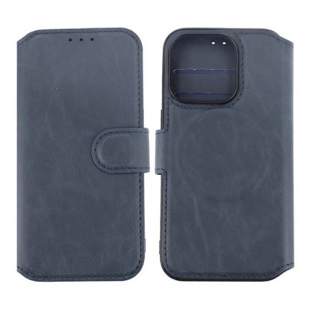 iPhone 15 Pro Plånboksfodral med Magsafe Rvelon - Blå