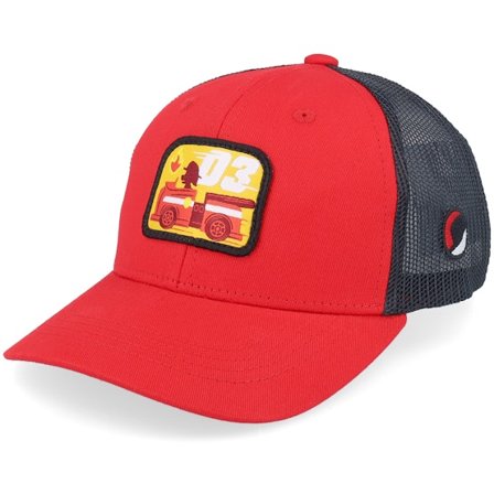 PAW Patrol - "Kids Marshall Firetruck Red/Black Trucker " Trucker Red Cap - @ Hatstore