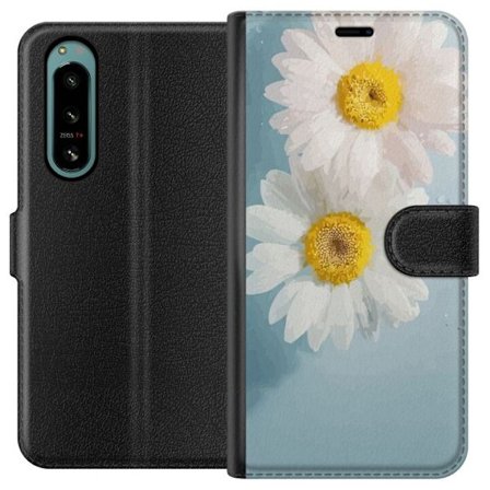 Plånboksfodral till Sony Xperia 5 IV med Sommarblommor