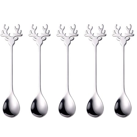 Joululusikat, joulukahvi tee keitto sekoituslusikka jälkiruokakakku jäätelölusikat