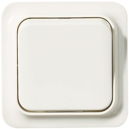 Schneider Electric Trend 183012200 Strömbrytare vit Trapp/1-pol, Strömbrytare & vägguttag