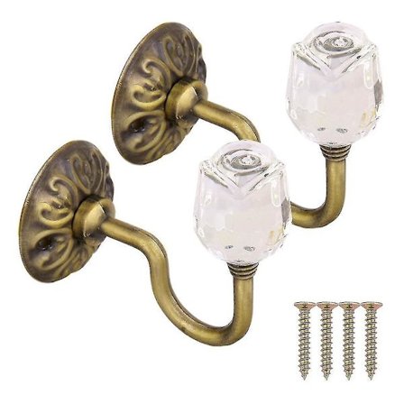 2 kpl Ritsat Koukut Kiinnitys Verho Tarvikkeet Koukut