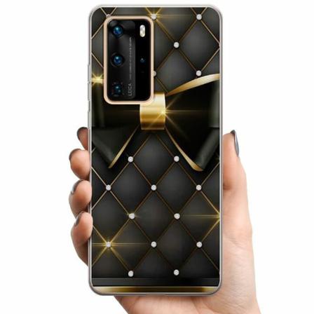 Huawei P40 Pro Tpu Mobilskal Gyllene Rosett