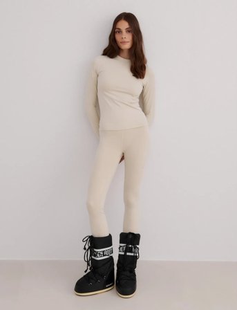 aim ́n Baselayer Leggings - Cream - L