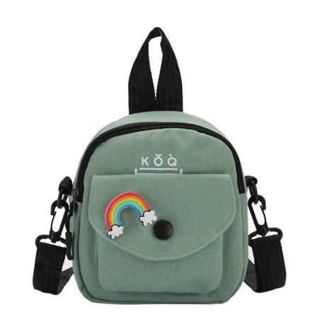 Liten Damväska Canvas Shopper Bag Crossbody-väskor för kvinnor trend Små axelväskor Telefon Damväska Handväskor Dam Handväskor Type 6