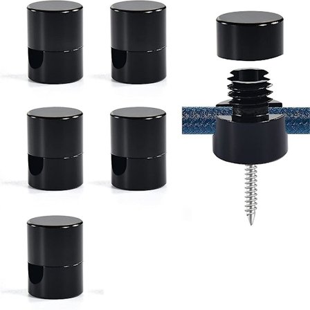 6-pakning Aluminium Lysekrone Krok for Takoppheng, Takkroker for Hengende Lys