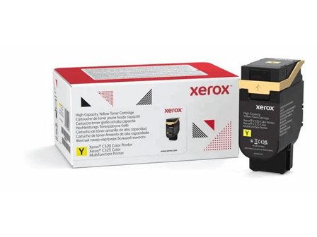 Xerox Toner 006R04830 5,5K gul - Lyreco - Toner och bläck - Tonerkassetter - Toner Xerox