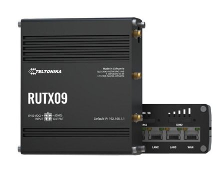 TELTONIKA RUTX09 DUAL SIM 4G/LTE Router