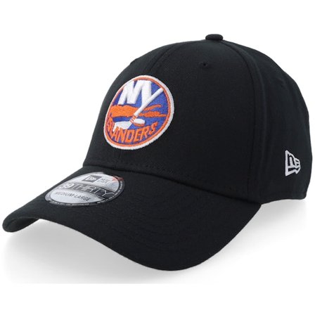 New Era - Hatstore Exclusive x New York Islanders 39THIRTY Black Flexfit Flexfit Black Cap - NHL @ Hatstore