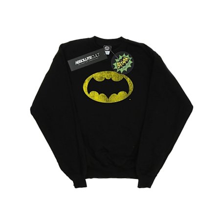 DC Comics Dam/Damer Batman TV-serie Distressed Logo Sweatshirt